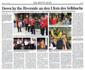 Die Selber Zeitung berichtet über die Selb Dixie Days, bei denen die Jazzmusikerin Willetta Carson mit Arvid's Jazz Company auf der Bühne stand, um ein Dixiekonzert zu geben