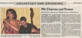 Die Höchstädter Zeitung berichtet über die Jazz, Blues, Soul und Gospel Serenade in der Katholischen St. Mauritius Kirche in Röttenbach, in der Willetta Carson & Quartett für ein genussvolles Abendkonzert gastierte