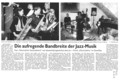 Die Zeitung Neumarkter Nachrichten berichtet über die Jazz-Matinee, die ein Teil des Neumarkter Jazz Wochenendes war und bei welcher Willetta Carson & Quartett Jazz, Blues, Soul und Gospel im historischen Gebäude der Neumarkter Residenz aufführte